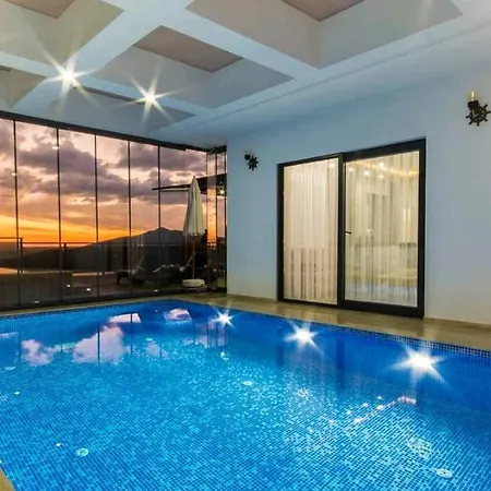 Vilă Kashoneymoonvillawith Indoorhotpool Andseaview Kaș